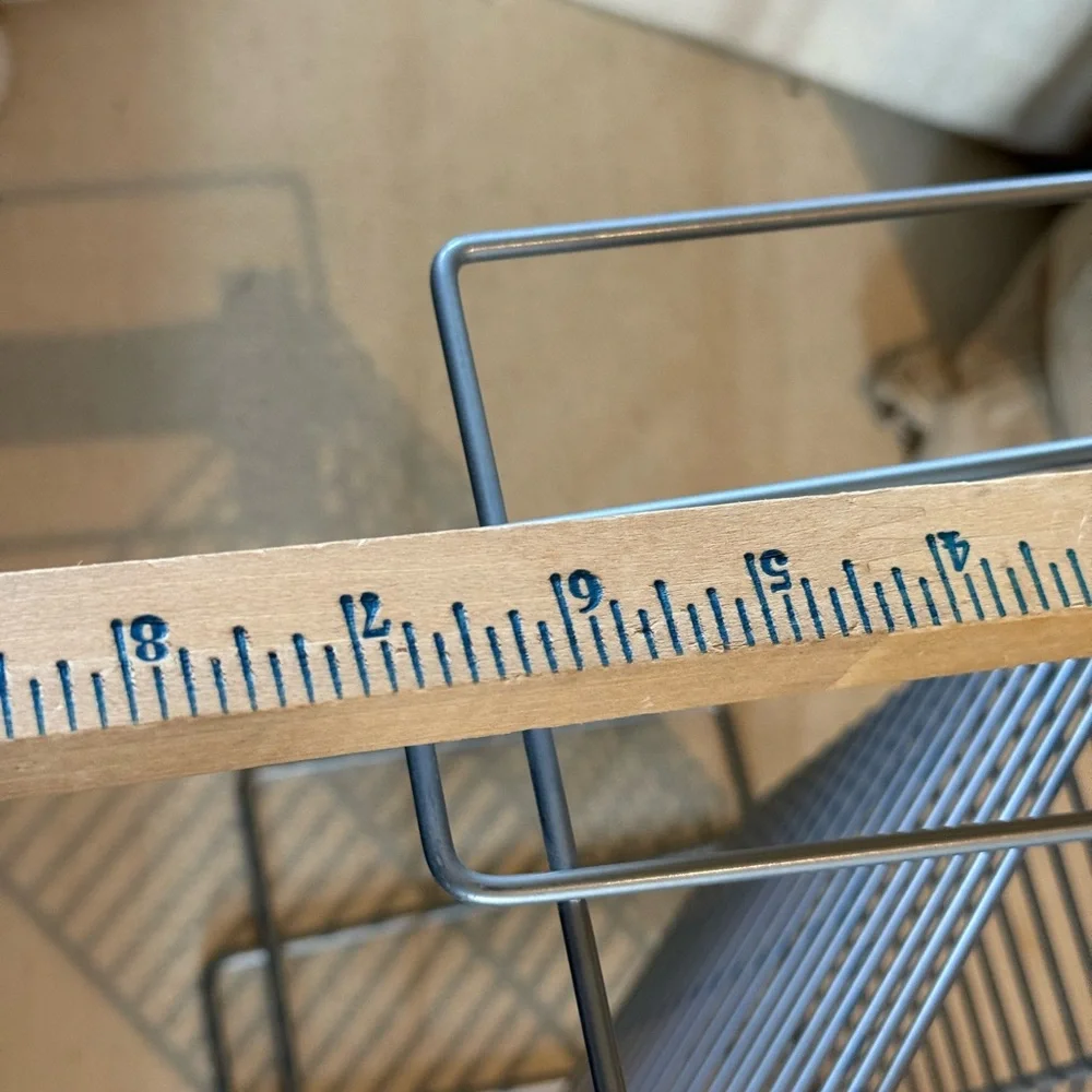 IKEA metal tower storage cd holder